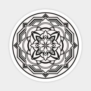 "Gratitude" Mandala Magnet